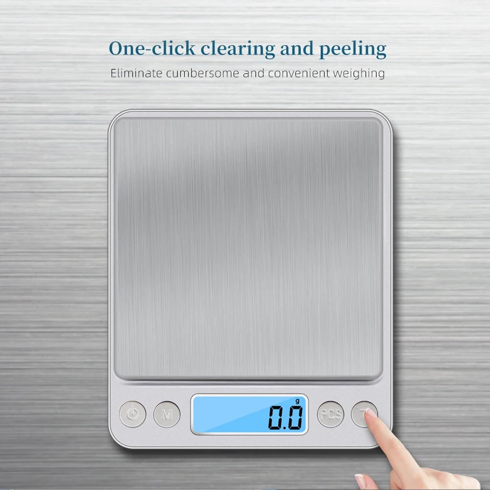 Candle Wax Scale - Digitale Keukenweegschaal Precisieweegschaal 0,01g 3Kg/500G LCD