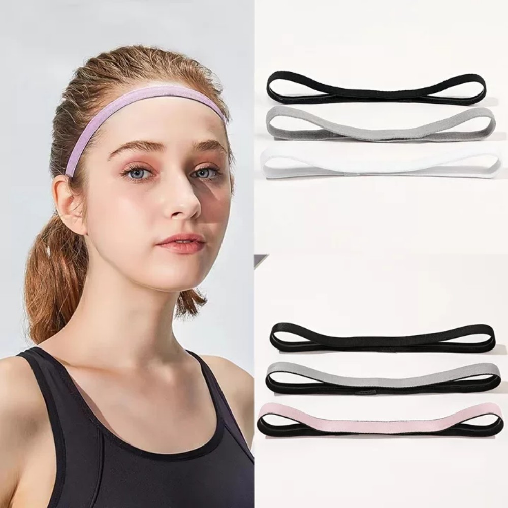 Candle Wick - 3/6 stuks sport yoga hoofdbanden zweetafvoerende