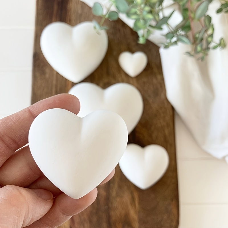 5 stuks hartvormige gipskaars  - Candle Molds recensie en prijs