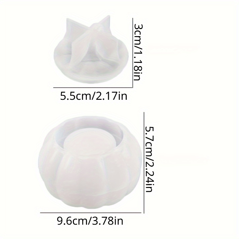 2 stks Pompoenpot Siliconen Ma - Candle Molds recensie en prijs