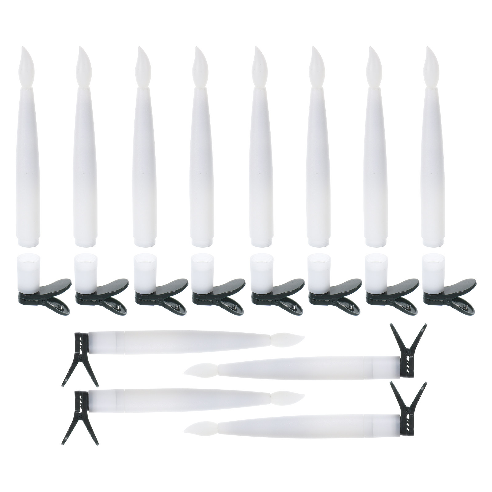 12 sets LED-kerstkaarsen met c - Paraffin Wax recensie en prijs