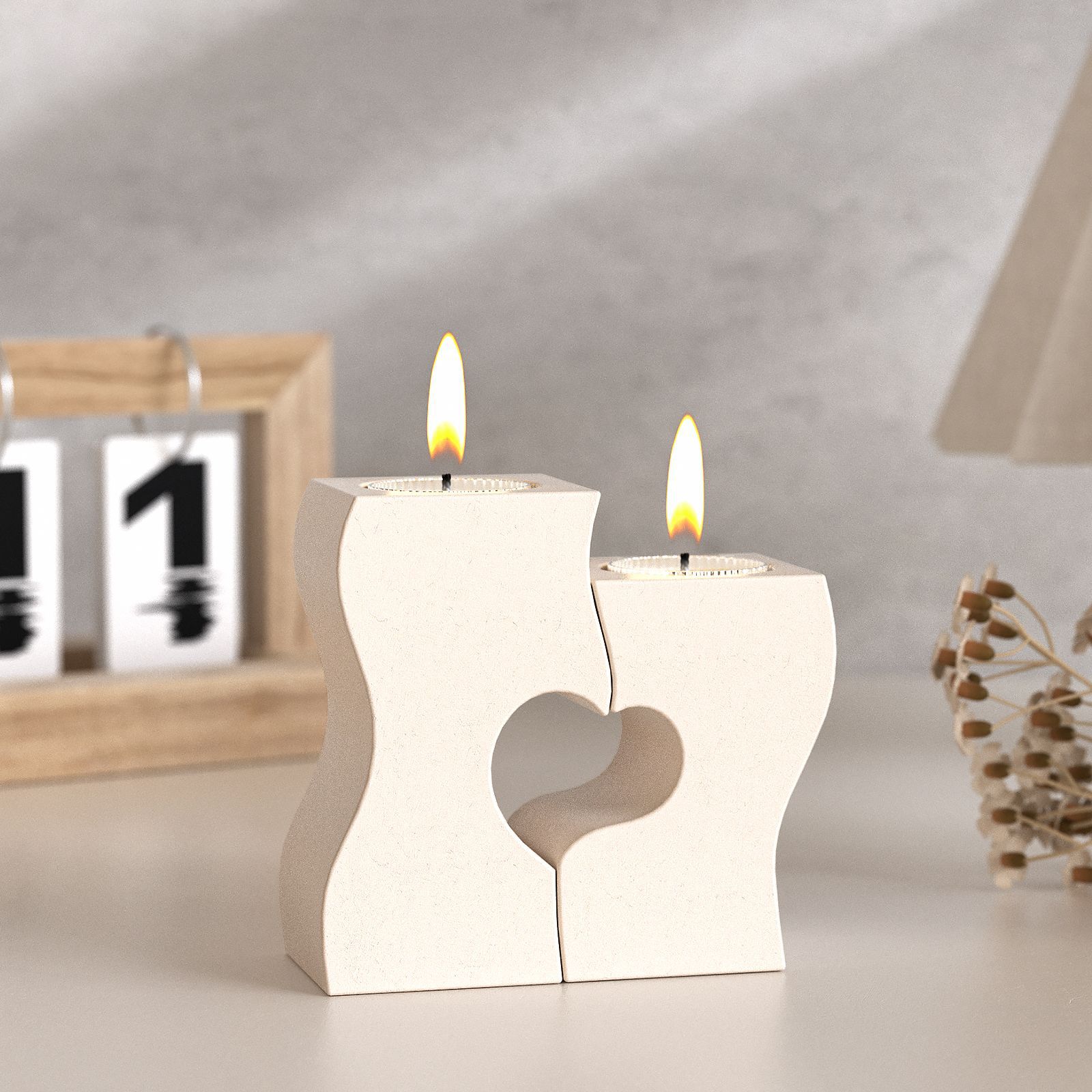 S Hart Kandelaar Siliconen Mal - Candle Molds recensie en prijs