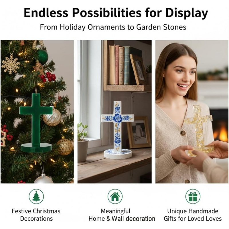 Twee siliconenvormen met een b - Candle Containers recensie en prijs