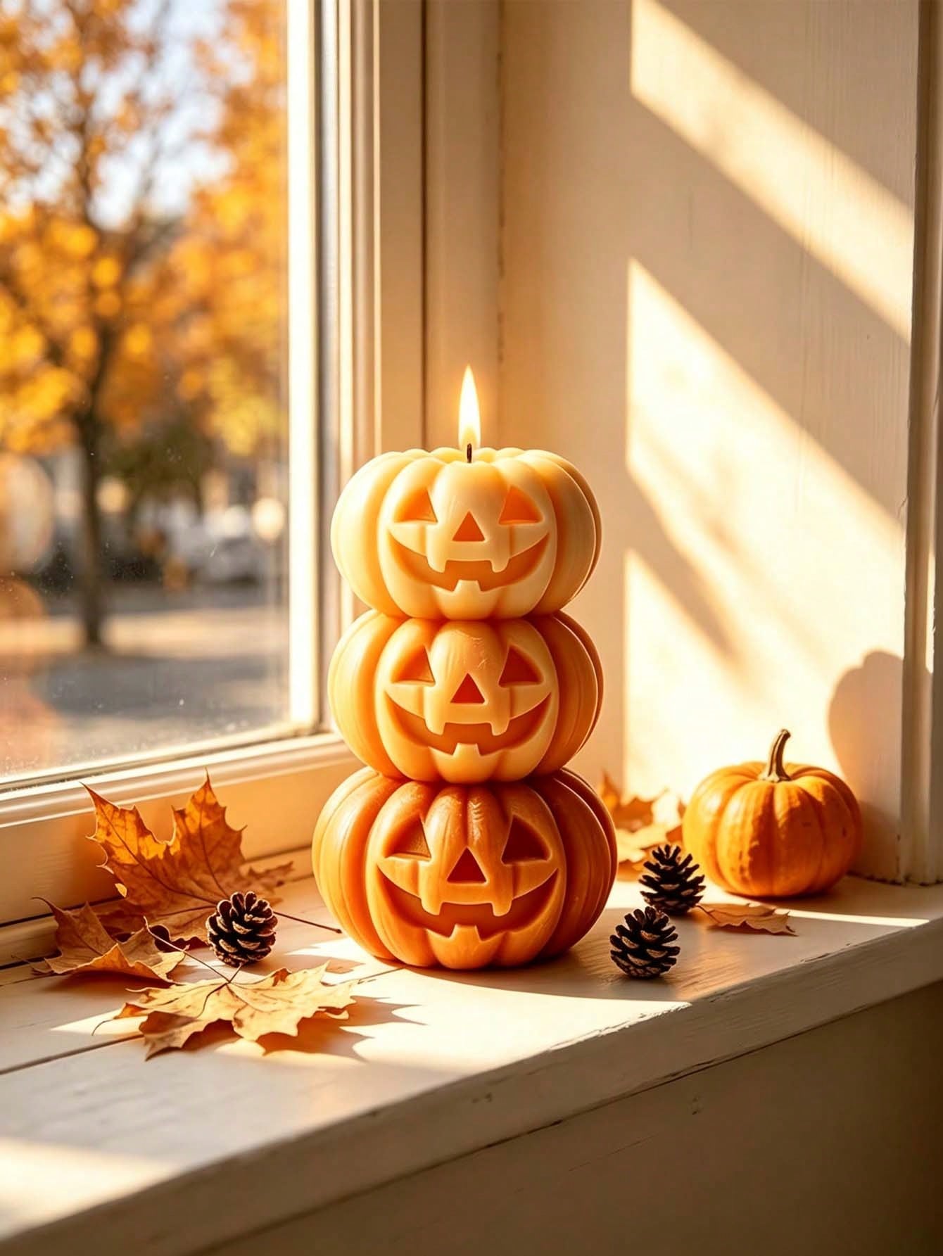 1 stuk Halloween 3-laags pompo - Candle Fragrance recensie en prijs