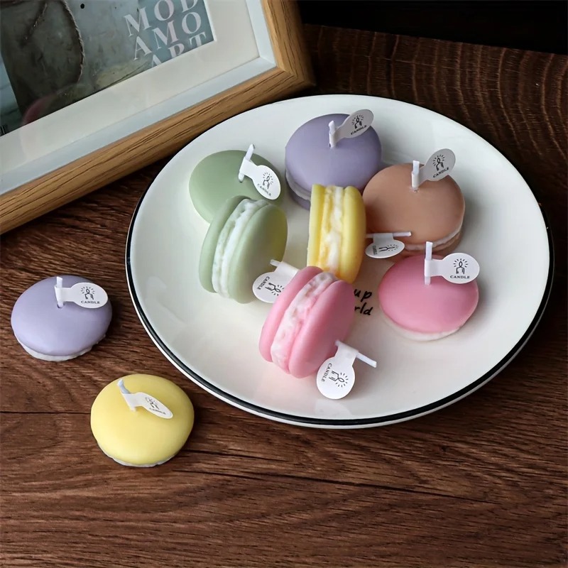 1/5pcs Realistische Macaron-vo - Soy Wax recensie en prijs
